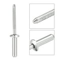 thumbnail image 3 of Unique Bargains 4.8mm x 18mm 304 Rivets Aveugles en Acier Inoxydable 25 Pack, 3 of 4