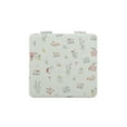 thumbnail image 1 of Espejo de Maquillaje Floral Único 1 Pc para Viajes Vacacionales Blanco PU Acero Inoxidable Vidrio, 1 of 1