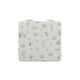 thumbnail image 1 of Espejo de Maquillaje Floral Único 1 Pc para Viajes Vacacionales Blanco PU Acero Inoxidable Vidrio, 1 of 1
