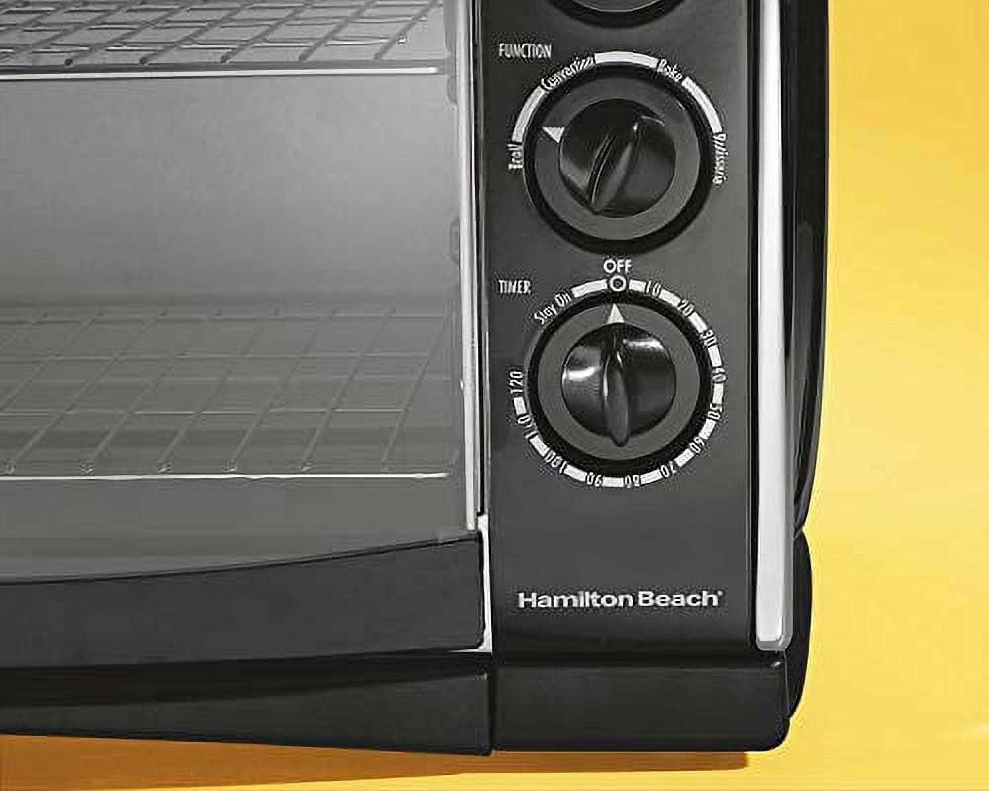 Hamilton Beach Countertop Oven with Convection and Rotisserie - 1500W - Stainless Steel