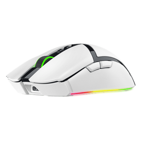 Razer - Cobra Pro Wireless Gaming Mouse with Chroma RGB Lighting and 10 Customizable Controls - White