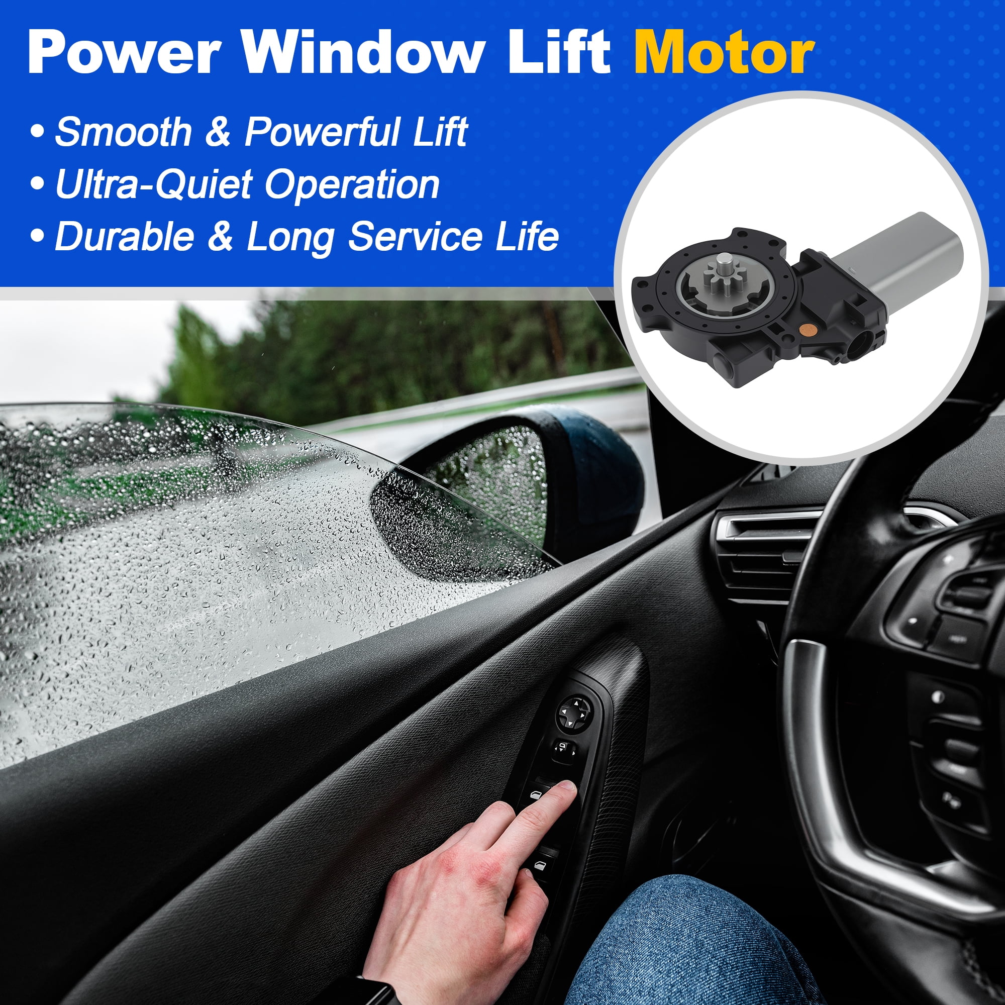 Unique Bargains Power Window Motor for Kia Sportage 2011-2016 Driver Side Front Right