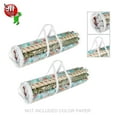 thumbnail image 1 of Elf Stor 83-DT5053 Paper Gift Wrap Storage Bag for 31 Inch Rolls | 2 Pack, Large, Clear, 2 Count, 1 of 6
