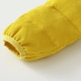 thumbnail image 7 of FRSASU Clearance Baby Infant Girls Winter Warm Hooded Coat Jacket Thick Warm Clothes Zipper Coat Yellow 12-18 Months, 7 of 7