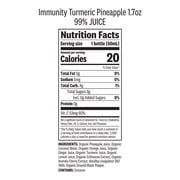 Suja Organic Immunity Turmeric Pineapple Wellness Shot, 1.7 fl oz Bottle