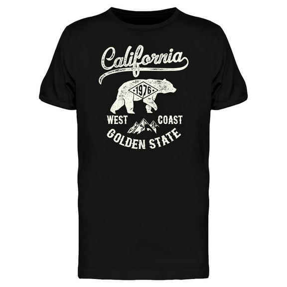 California Golden State Logo Tee Men's -Image by Shutterstock