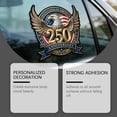 thumbnail image 4 of America 250th Anniversary Car Window Decal Sticker - Patriotic USA 250th Anniversary Merchandise, 13x12cm Vinyl Decal for Independence Day, 10pcs, 4 of 9