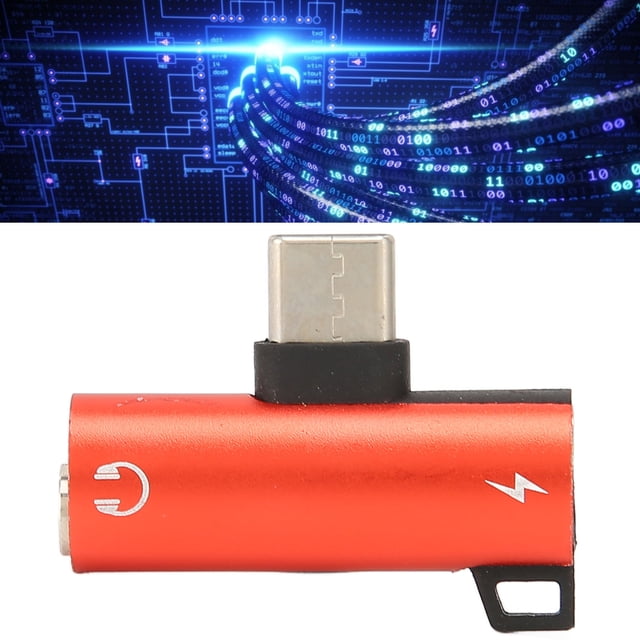 Type C to 3.5mm Headphone Adapter Charger, HIFI Audio, PD Fast Charge, With Intelligent Detection, For Single Type C Interface, Lightweight and Portable