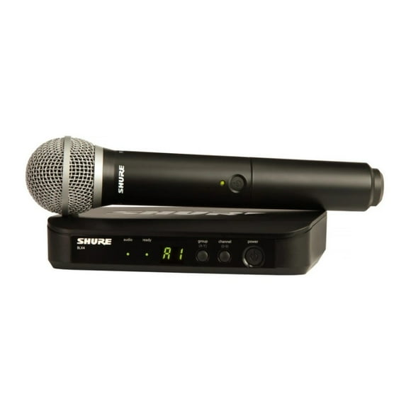 Sistema Inalambrico Voz C/Microfono Negro BLX24-SM58 Shure Shure BLX24-SM58