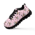 thumbnail image 2 of Chririnla Cartoon Skull Sneakers Size 1.5 Little Kid Gothic Shoes Non Slip Knitted Mesh Sports Trainer Boys Girls Lace Up Athletic Running Shoes, 2 of 7