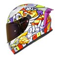 thumbnail image 1 of Casco para moto talla L Weird Blanco 526SP Shaft multicolor, 1 of 3