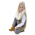 thumbnail image 4 of LUOGENLI Girl Summer Outfits Size 8-10 Under 20 4th of July Toddler Kids Baby Girl Winter Warm Clothes Thick Coat Outwear Girls Summer Outfits Size 10-12 Skirt and Top 110, 4 of 6