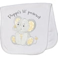 thumbnail image 2 of Inktastic Poppi's Lil' Peanut Baby Burp Cloth, 2 of 3