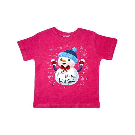 

Inktastic Holiday Snowman Gift Toddler Boy or Toddler Girl T-Shirt