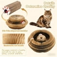 thumbnail image 5 of Cat Toys 2PCS Kitty Magic Organ Cat Scratcher, Modern Infinity Scratching Board Reversible Interactive Cardboard Kitten Pads for Bored Indoor Cats, 5 of 10