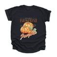thumbnail image 3 of Farm Fresh Pumpkin Watercolor - Women's Garment Dyed Graphic T-Shirt, 3 of 16