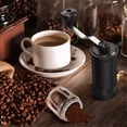 thumbnail image 5 of Manual Coffee Grinder, Ceramic Burr Coffee Grinder Manual Adjustable for Fine/Coarse Grind, for Home, Travel, Camping, 5 of 5
