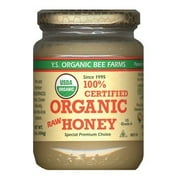 YS Organic Bee Farms Certified Organic Honey 100%, 16 Ounces