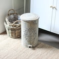 thumbnail image 6 of Vintage Metal Step On Trash Can With Lid 4.5 Gallon Farmhouse Rustic Garbage Can Waste Bin for Kitchen Bathroom Bedroom Porch, 6 of 9