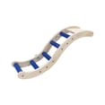 thumbnail image 2 of TISHITA Bird Ladder Bridge Cage Accessories Bird Perch for Parrots Parakeets Budgies blue, 2 of 8