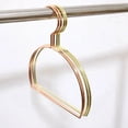 thumbnail image 3 of Lot de 30 Pcs Cintres Ronds Multifonctionnels pour Foulards et Ceintures Cintres Ronds en Fer Cintres pour Foulards Cintre Rond en Métal, 3 of 8
