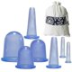 thumbnail image 1 of 7pcs/set Jar Silicone Vacuum Cupping Cans For Massage Anti Cellulite Suction Cups Face Body Pain Relief Massage, 1 of 3