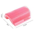 thumbnail image 6 of sunsanly Cat Self Groomer for Indoor Cats Cat Face Scratcher Wall Corner Self Grooming Cat Brush Grooming Massage Brush Perfect Scratch Massager Tool for Long Short Fur Kitten Puppy, 6 of 8