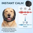 thumbnail image 3 of Dog Ear Muffs Noise Reduction Hood, Adjustable Waterproof Ear Protection Cover for Dogs, Calming Ear Wrap for Fireworks, Thunderstorms, Grooming, Bathing and Travel, S/M/L, 3 of 6