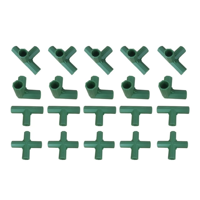 Conectores de Accesorios de Construcción de Invernadero CUTICAT 20 Piezas para Soportes de Plantas