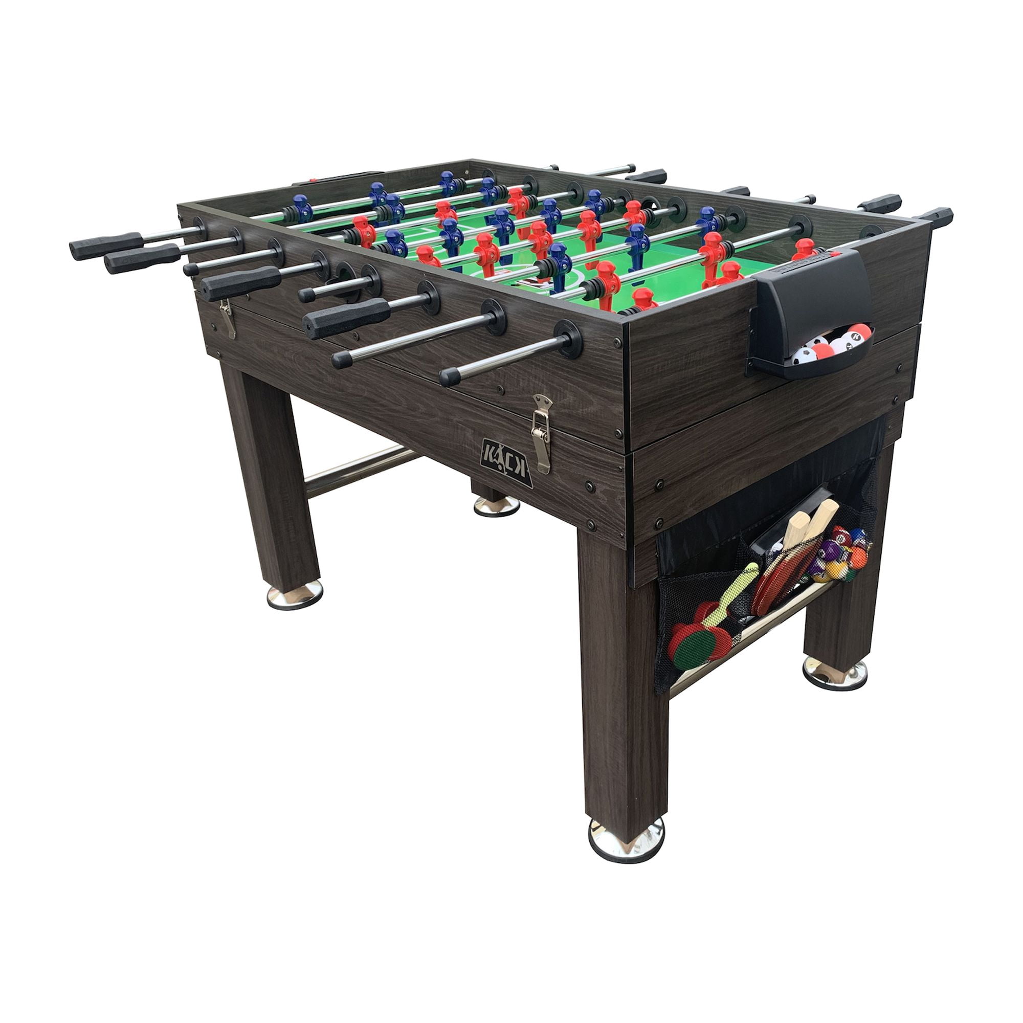 KICK Tetrad 55" 4-in-1 Multi Game Table (Brown)