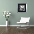 thumbnail image 3 of Trademark Fine Art "Il Grande Orologio III" Canvas Art by Alan Blaustein, Black Matte, Silver Frame, 3 of 4