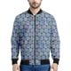 thumbnail image 2 of Nueva chaqueta con estampado de voleibol en 3D para hombre, moda de primavera y otoño, chaquetas de bombardero de manga larga, tendencia informal, abrigo transpirable de gran tamaño, 2 of 5