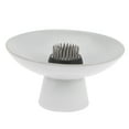 thumbnail image 5 of LEORX Flower Holder Vase Simple Artistic Design White 1 Set, 5 of 8