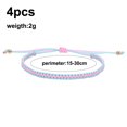 thumbnail image 2 of Juego de 4 pulseras ajustables para mujer, accesorios de joyería para mujeres y niñas, buena suerte Adepaton BST3002771-1, 2 of 5