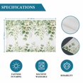 thumbnail image 6 of Spring Eucalyptus Leaves Placemats Set of 8, Green Summer Botanical Placemats for Dining Table, Place Mats for Kitchen Tabletop, Waterproof Wipeable Dining Table Mats Set, 6 of 9