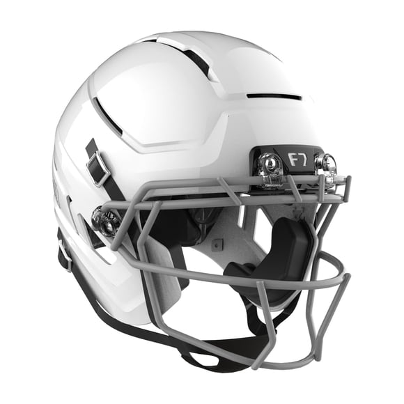 Casco de Fútbol Americano Schutt F7 AiR Juvenil X-Large Blanco Brillante