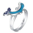 thumbnail image 2 of 2x Anillo Que , Anillo de Humor, Creativo Vintage, Apilable, Decoración de Dedos, Anillo de , Anillo de Apertura para Regalos de Cumpl 2 piezas, 2 of 8
