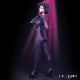 thumbnail image 2 of Radiance Glitter Rhinestone Deep V Mesh Bodysuit Lingerie, 2 of 7