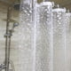 thumbnail image 4 of Cortina de ducha impermeable Ndcxsfigh blanca 1,8 m x 2,0 m cubierta de cubo de agua gruesa, 4 of 6