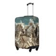 thumbnail image 2 of Uemuo Roman Chariot Horse Race Printed Washable Luggage Cover - Fashion Suitcase Protector Fits 18-32 Inch Luggage -Medium, 2 of 9