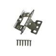 thumbnail image 3 of Amerock CM3175TM14-XCP50 Nickel Finish Full Inset Cabinet Hinge For Door Hardware 3/4" - pack of 50, 3 of 3