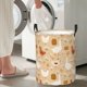 thumbnail image 5 of Fotbe Autumn and Thanksgiving Cesto de Ropa con Asas, Cesto Impermeable de Gran Capacidad, Bolsa de Lavado para Dormitorio, Cesto de Ropa con Ruedas y Asas-Small, 5 of 6