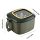 thumbnail image 3 of XWSHYW Aparatos de Utensilios de Cocina. Caja de Condimentos Cocina Cuatro Compartimentos con Una Cuchara para Poner Condimentos Acidificar Glutamato Monosódico Sin Cuerdas Caja de Almacenamiento Sab, 3 of 6