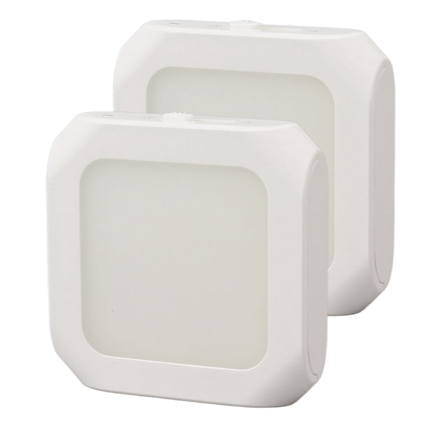 TOPINCN Luces Nocturnas LED Enchufables En La Pared, Sensor De Movimiento, Luces Blancas Cálidas Regulables Para Pasillo, Escalera, Sensor De Movimiento Enchufable, Luz Nocturna