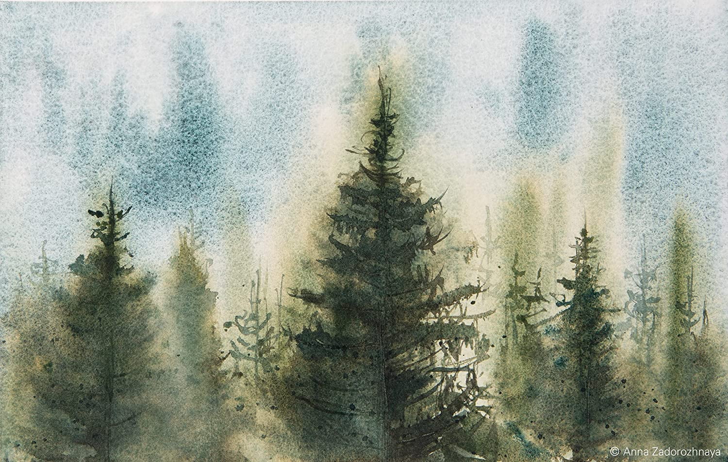 Schmincke Horadam Aquarell Artist Watercolor - Forest Blue, 15 ml tube