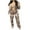 Camouflage, variant on IROINNID Women's Cargo Pants High Waist Straight Tube Multicolor Camouflage Cargo Pants,Camouflage