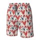 thumbnail image 4 of Balery Roosters Traje de Baño Estilo Hawaiano para Hombre, Shorts de Secado Rápido con Bolsillos-Large, 4 of 6