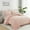 Blush Pink, variant on Home Bed Bedding Comforter Set - 2 Pieces Twin Comforter Set, Farmhouse Bedding Set Ruffle Boho Bed Comforter, Fluffy Soft Lightweight Chic Rustic Country Style for Bedroom Dorm (Twin, Wheat)