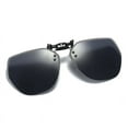 thumbnail image 4 of Gafas de sol polarizadas con Clip para hombre y mujer, lentes de sol abatibles hacia arriba, con borde de corte cuadrado, visión nocturna para conducir, gafas de pesca, 4 of 6