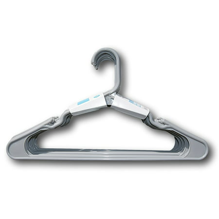 18-Pack Plastic Hangers - Room Essentials, Gray